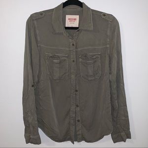 Green Button Up Shirt